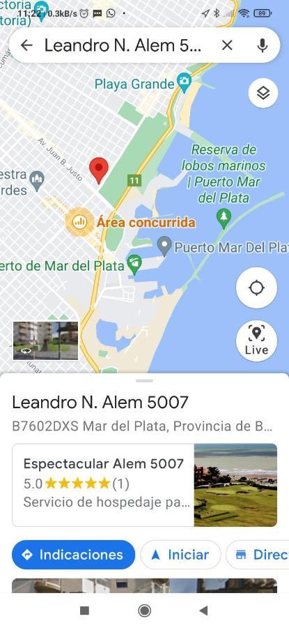 Espectacular Alem 5007 Piso 7 Apartment Mar del Plata Luaran gambar